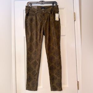 ERIC Olive Ankle‎ Length Jeans